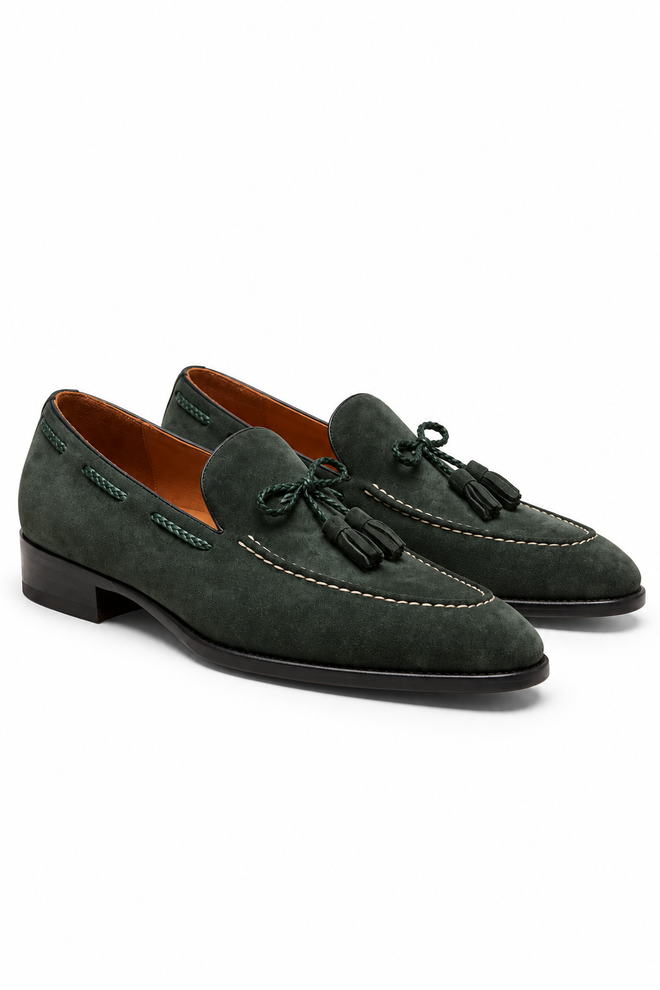 Firenze Leather Tassel Loafers