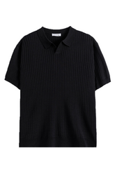 Aurelio Open-Collar Polo