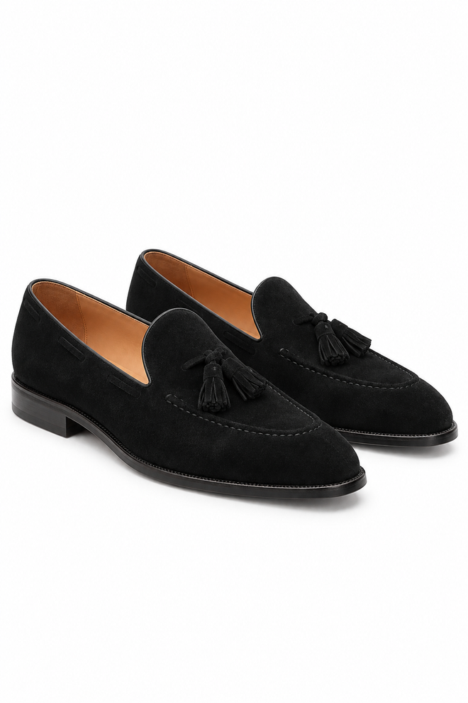 Firenze Leather Tassel Loafers
