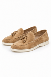 Bellagio Suede Tassel Loafers