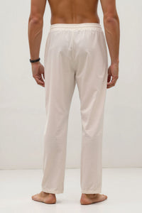 NOBA Cotton & Linen Blend Drawstring Pants