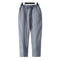 Fez - Linen Pantalon (straight fit)