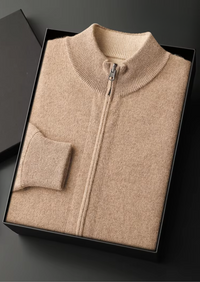 NOBA WOOL ZIP CARDIGAN