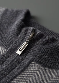 100% MERINO WOOL PATTERNED SET