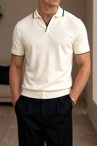 NOBA Contrast Slim Fitted Polo