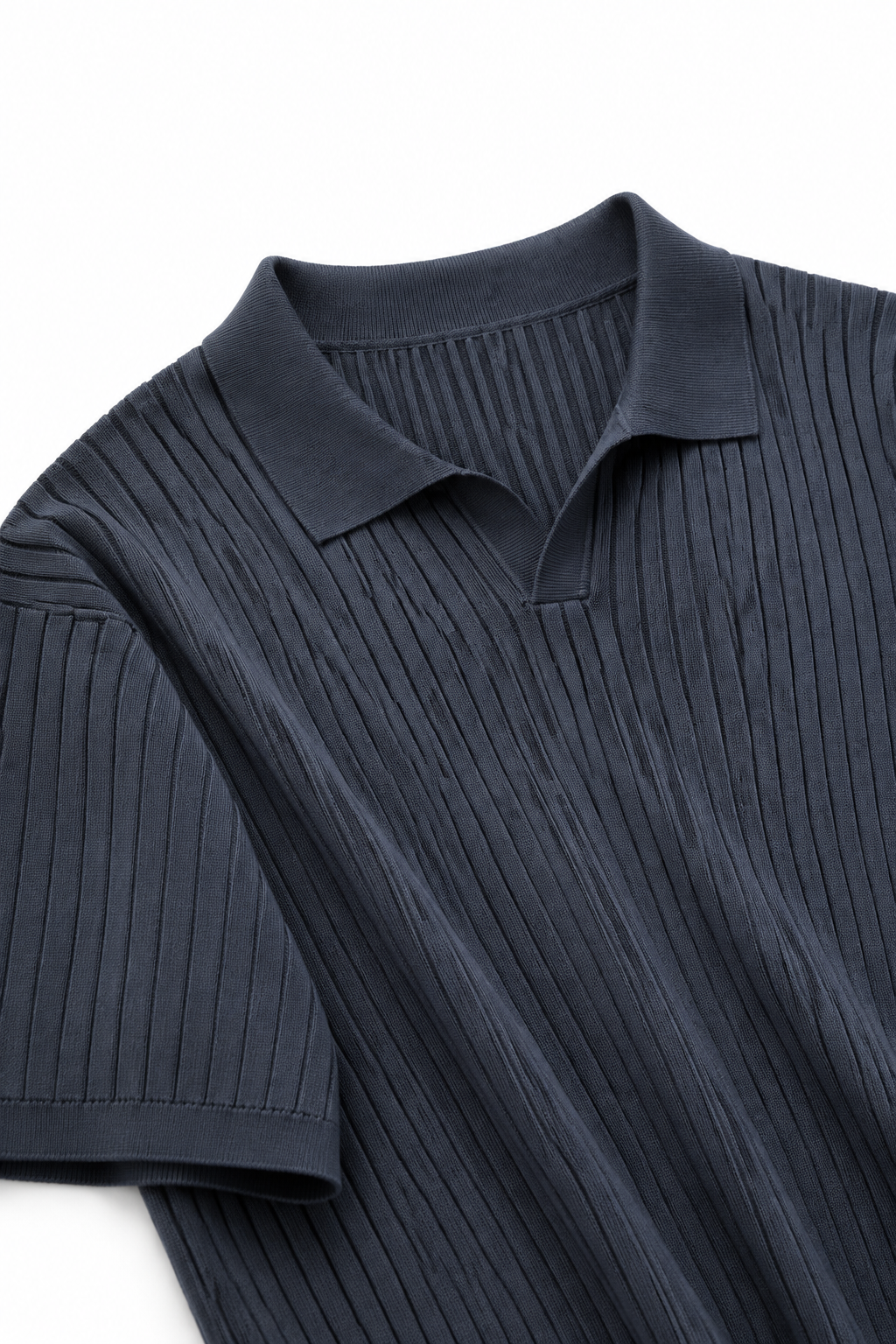 Aurelio Open-Collar Polo