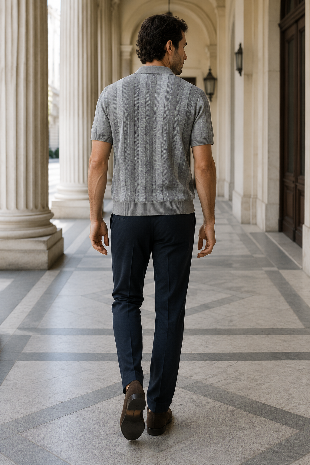 Lorenzo Striped Polo