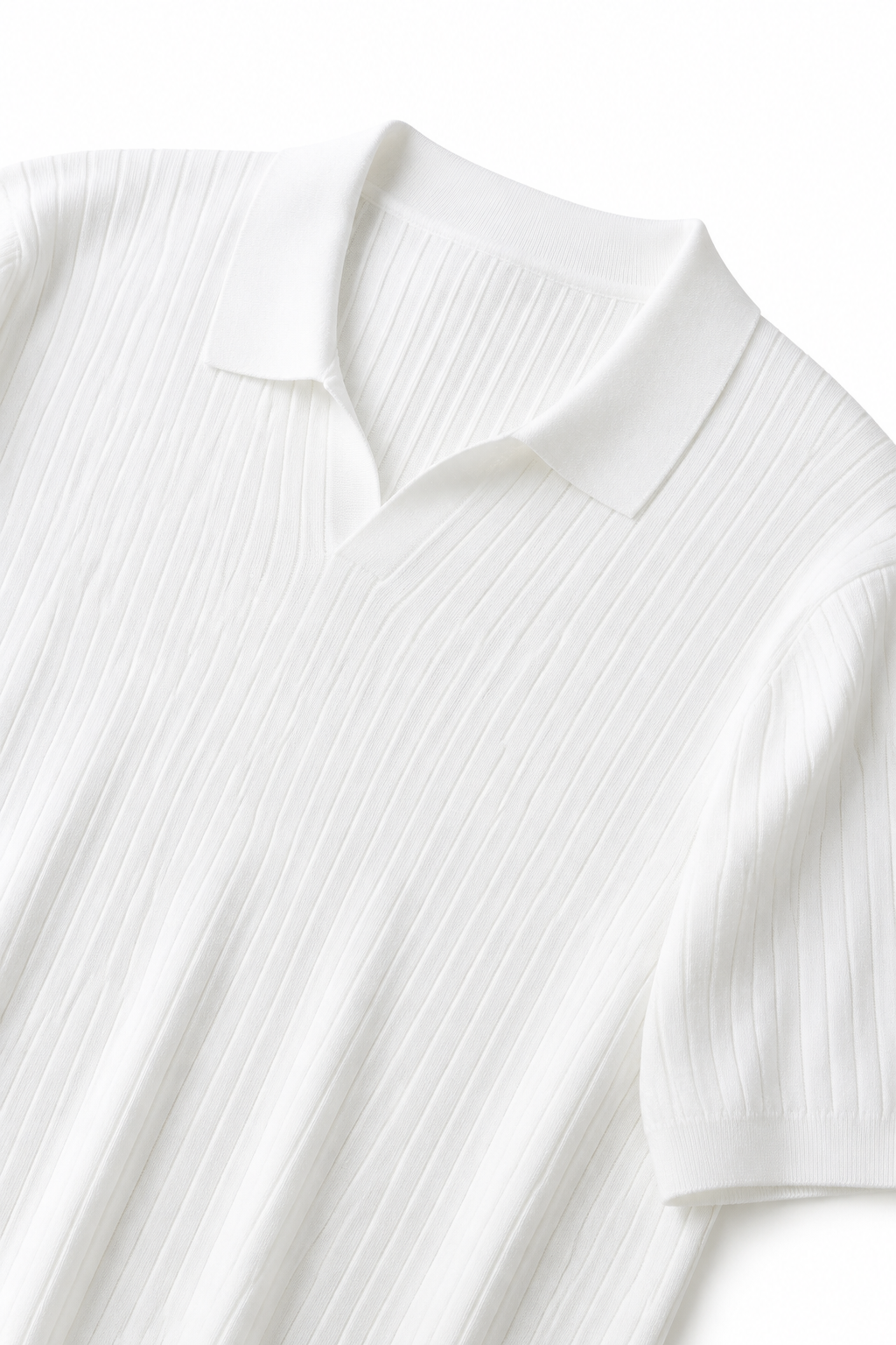 Aurelio Open-Collar Polo
