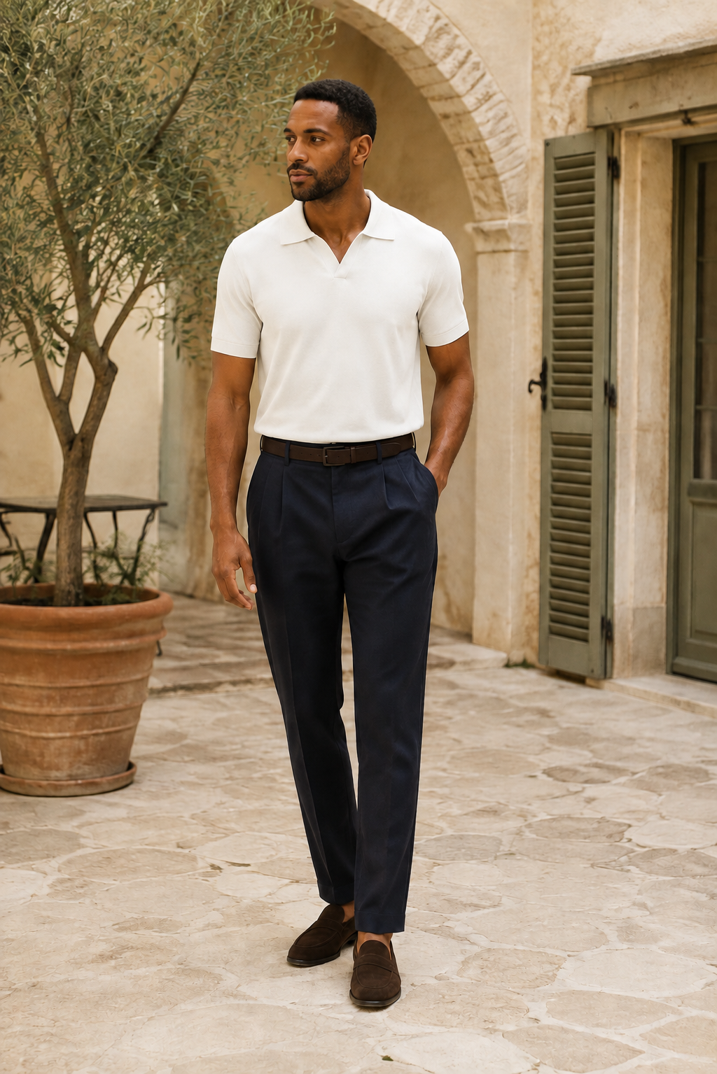 Lucien Knit Polo