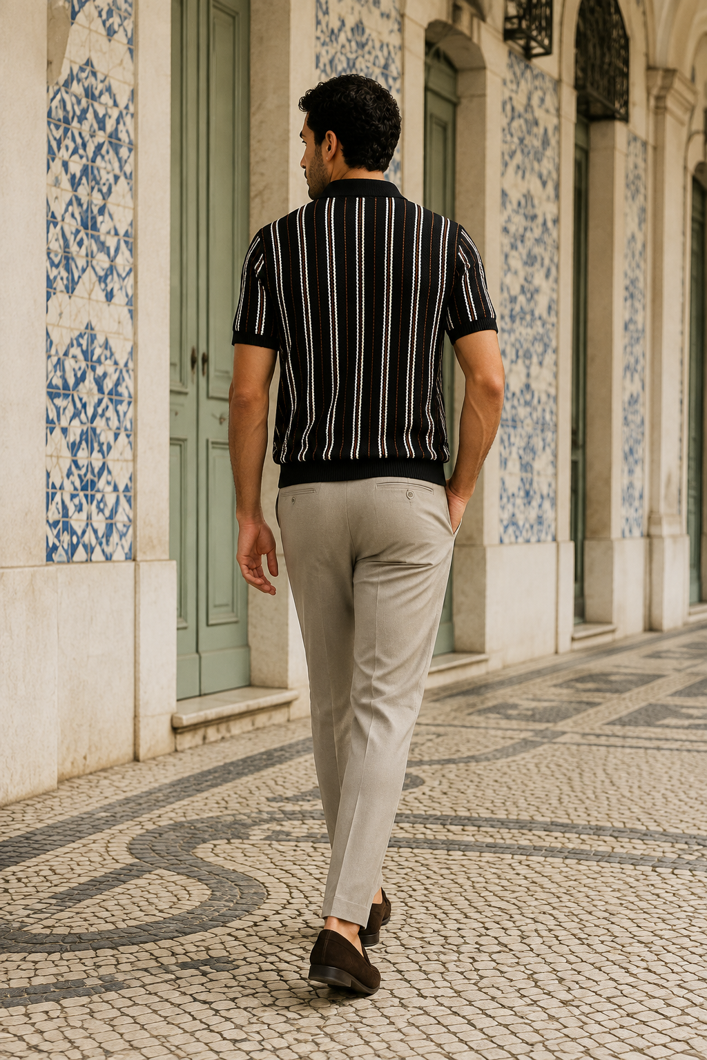 Alessio Zip Polo