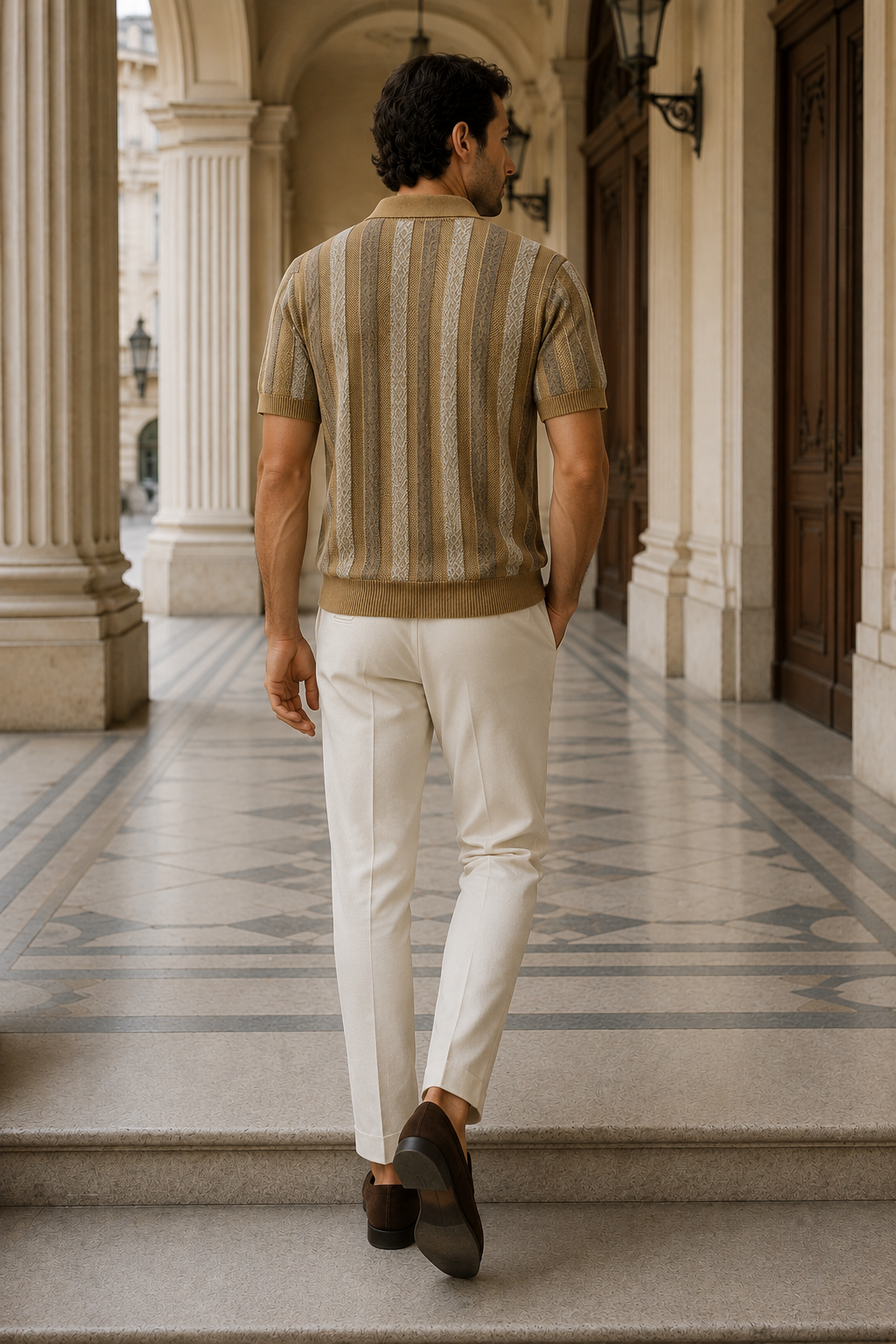 Lorenzo Striped Polo
