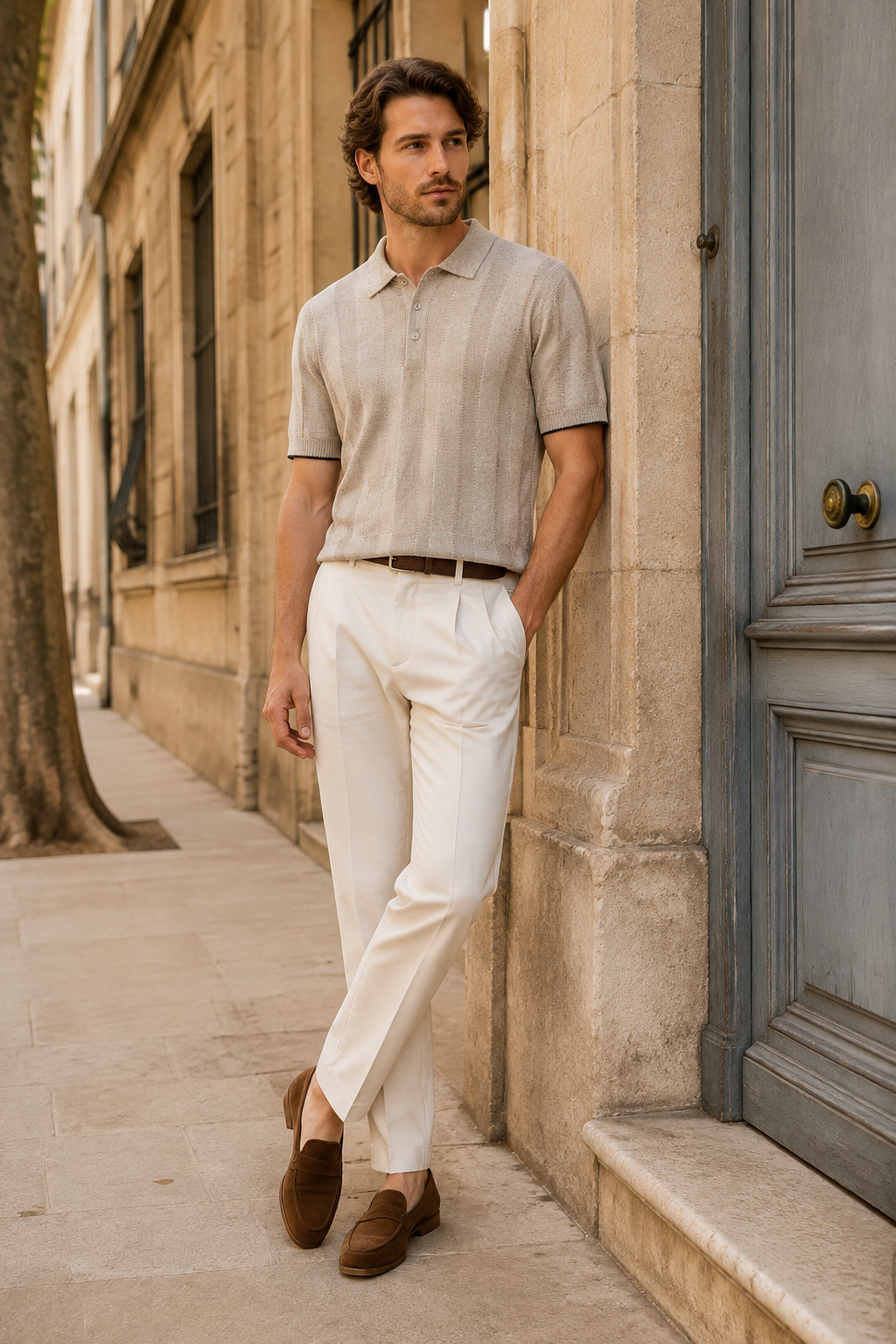 Savino Linen Polo