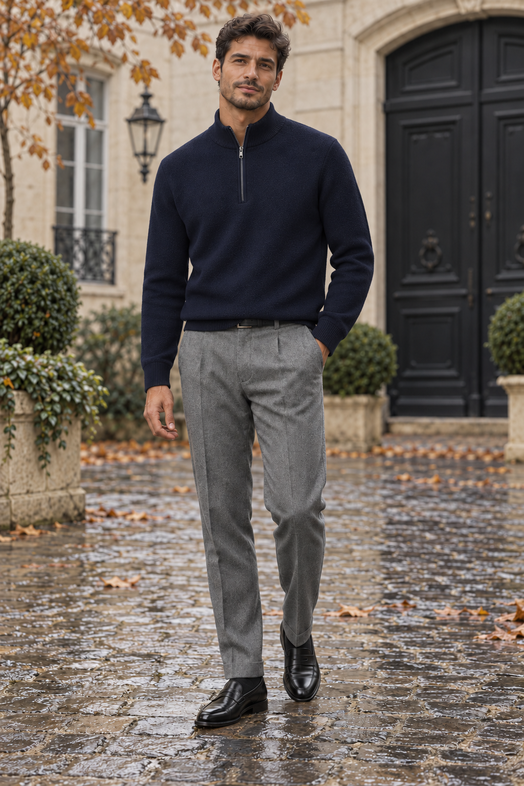 Torino Wool Quarter-Zip