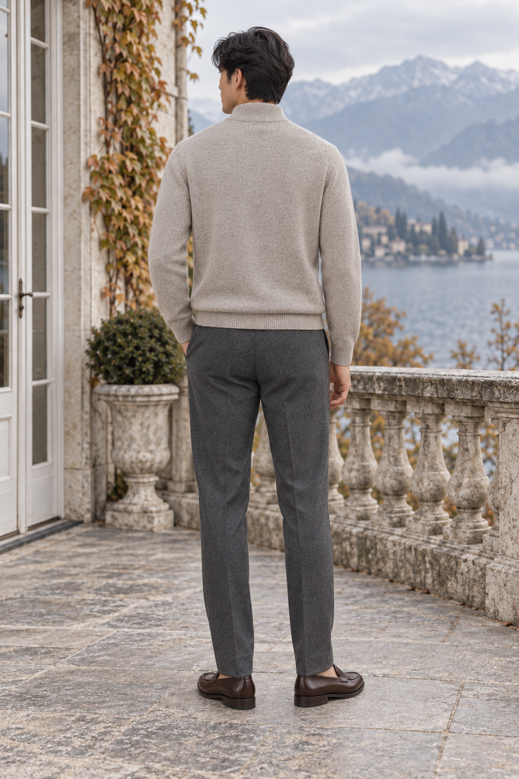 Torino Wool Quarter-Zip