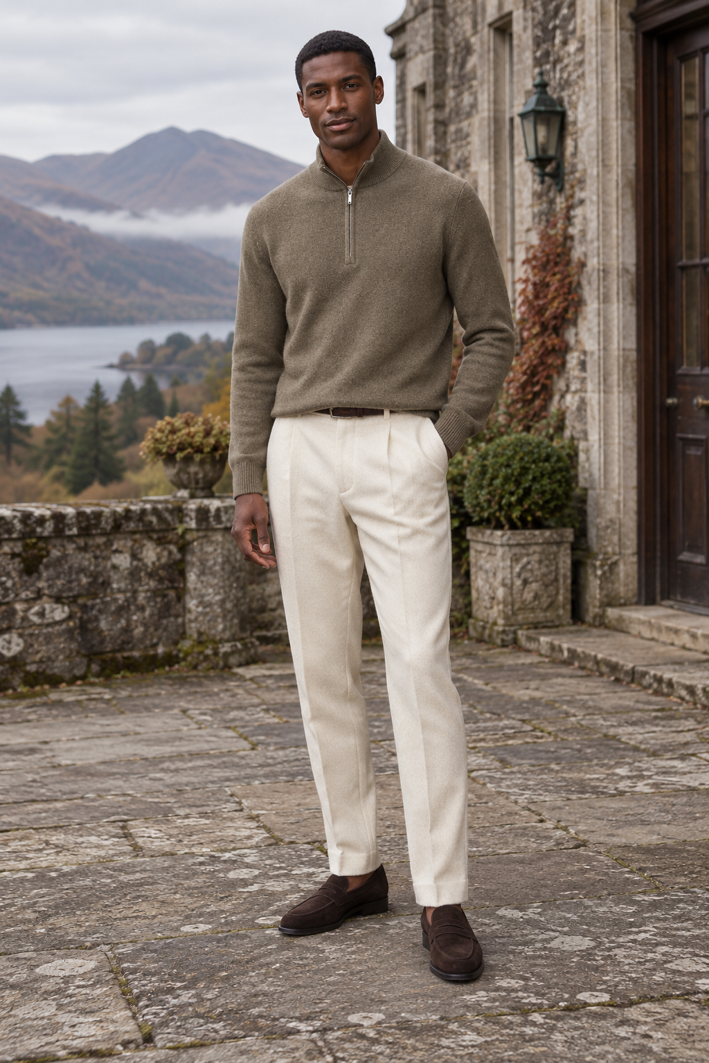 Torino Wool Quarter-Zip
