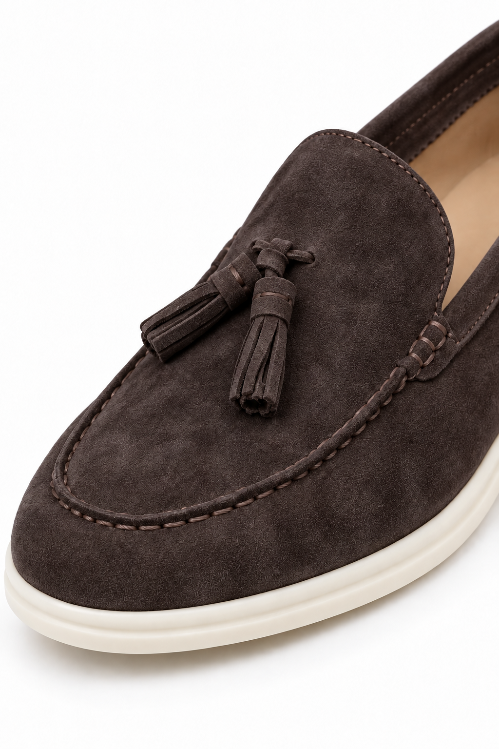 Bellagio Suede Tassel Loafers