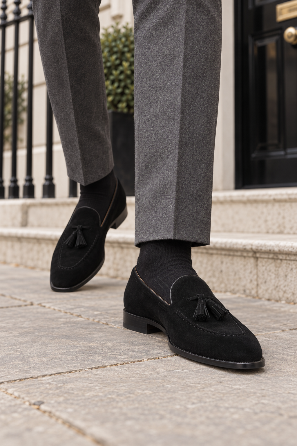 Firenze Leather Tassel Loafers