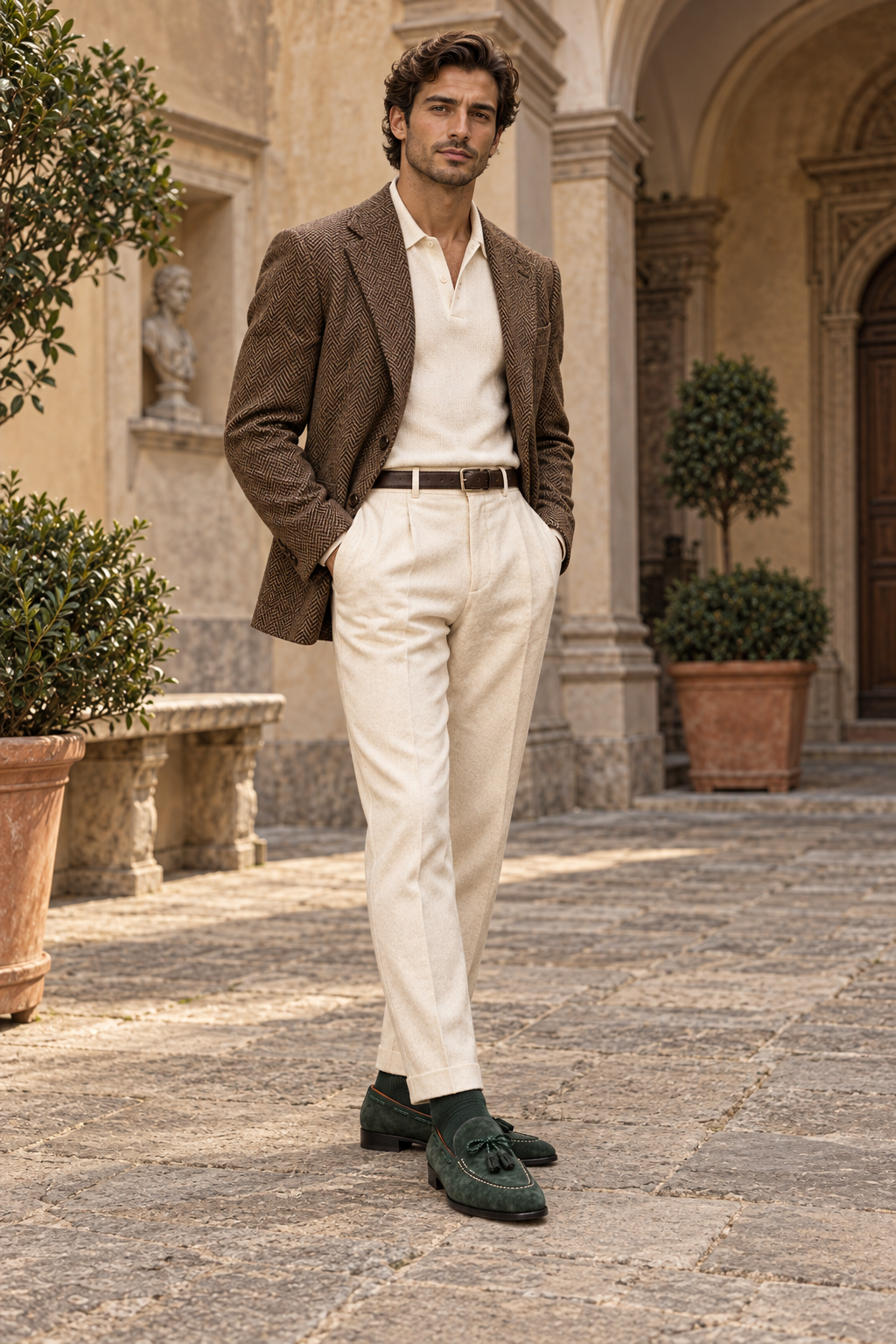 Firenze Leather Tassel Loafers