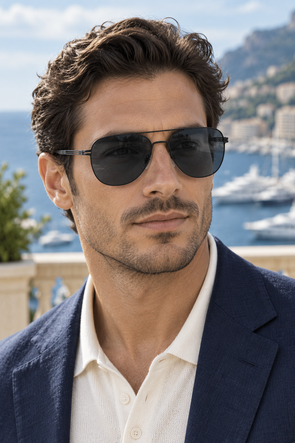 Monaco Aviator Sunglasses