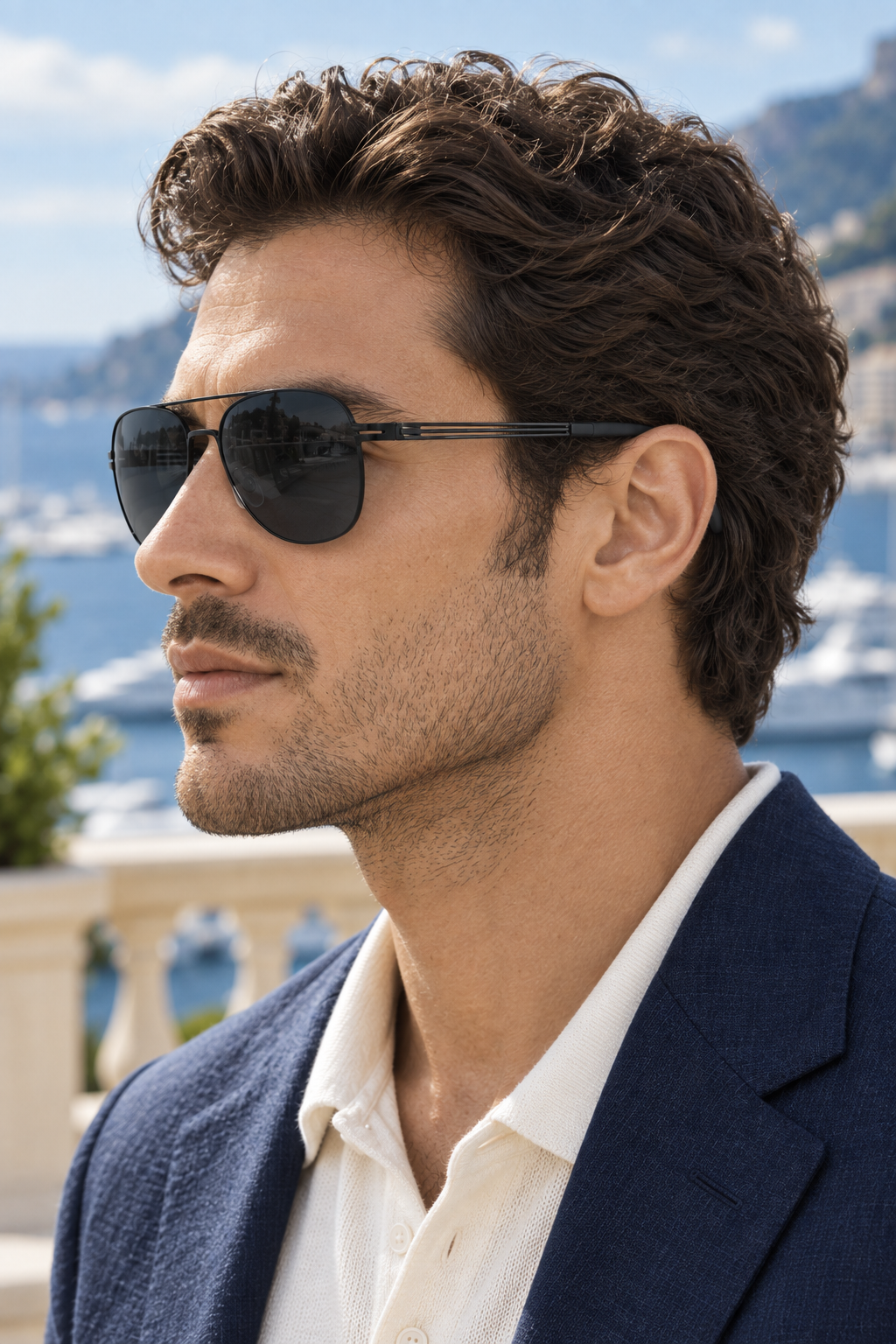 Monaco Aviator Sunglasses