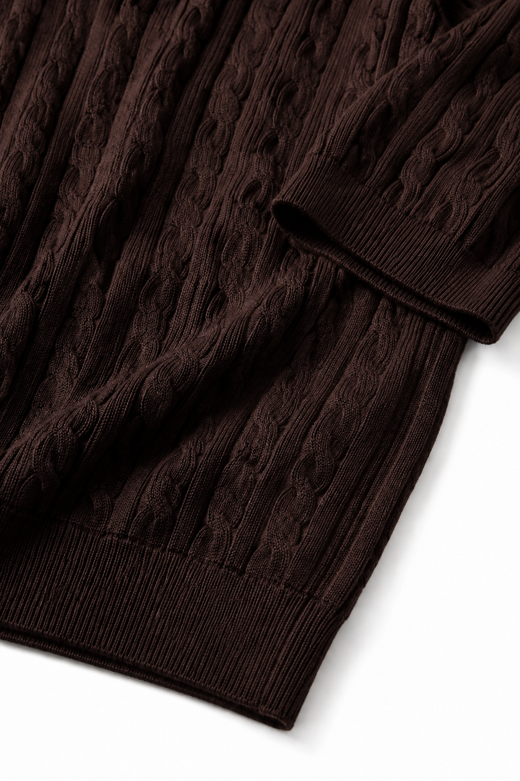 Marcello Jacquard Zip Polo