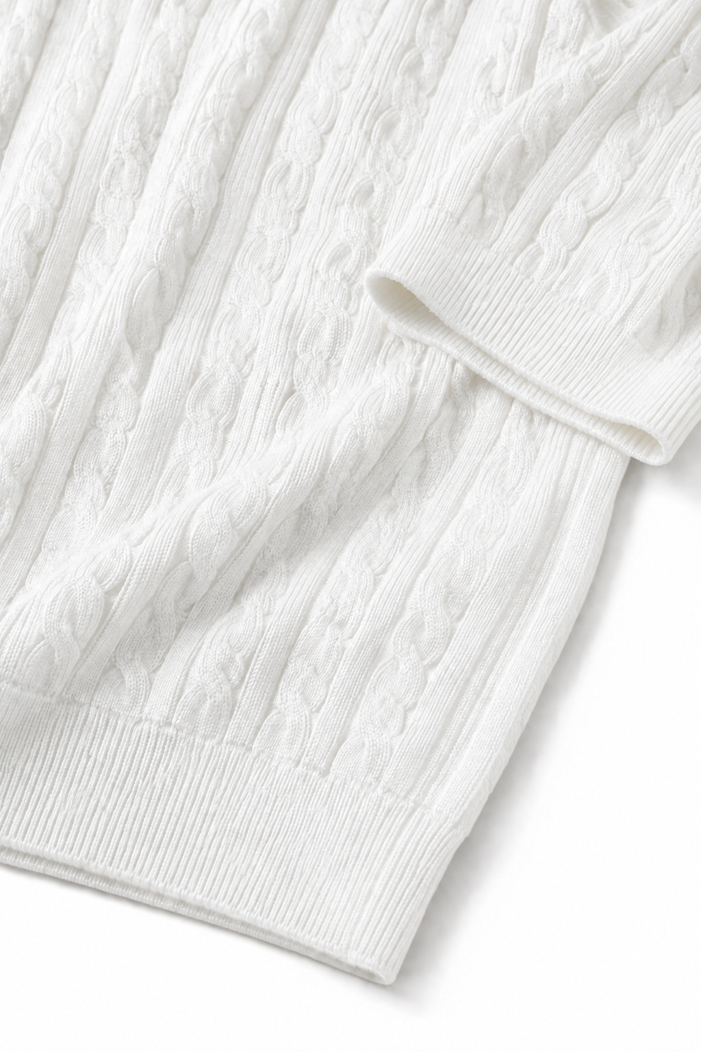 Marcello Jacquard Zip Polo