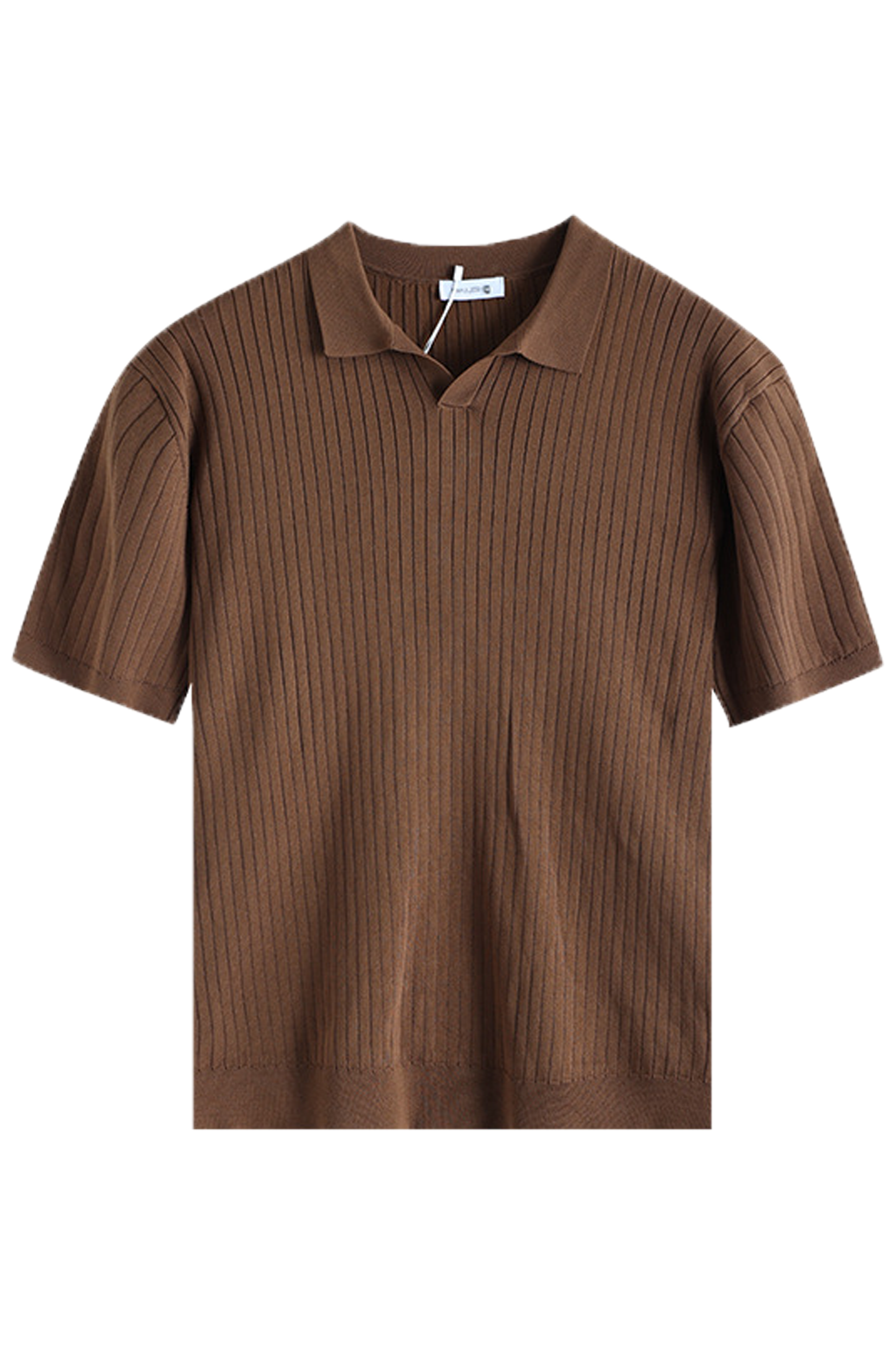 Aurelio Open-Collar Polo
