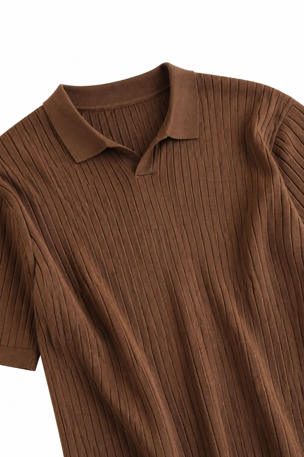 Aurelio Open-Collar Polo