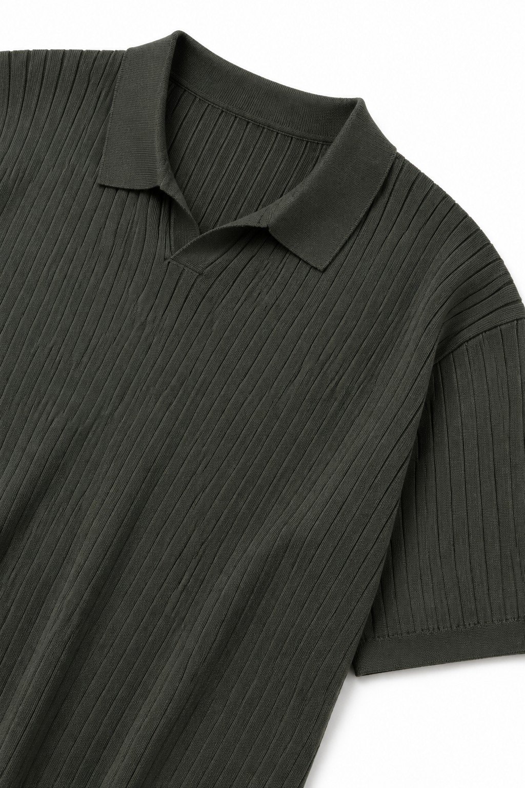 Aurelio Open-Collar Polo