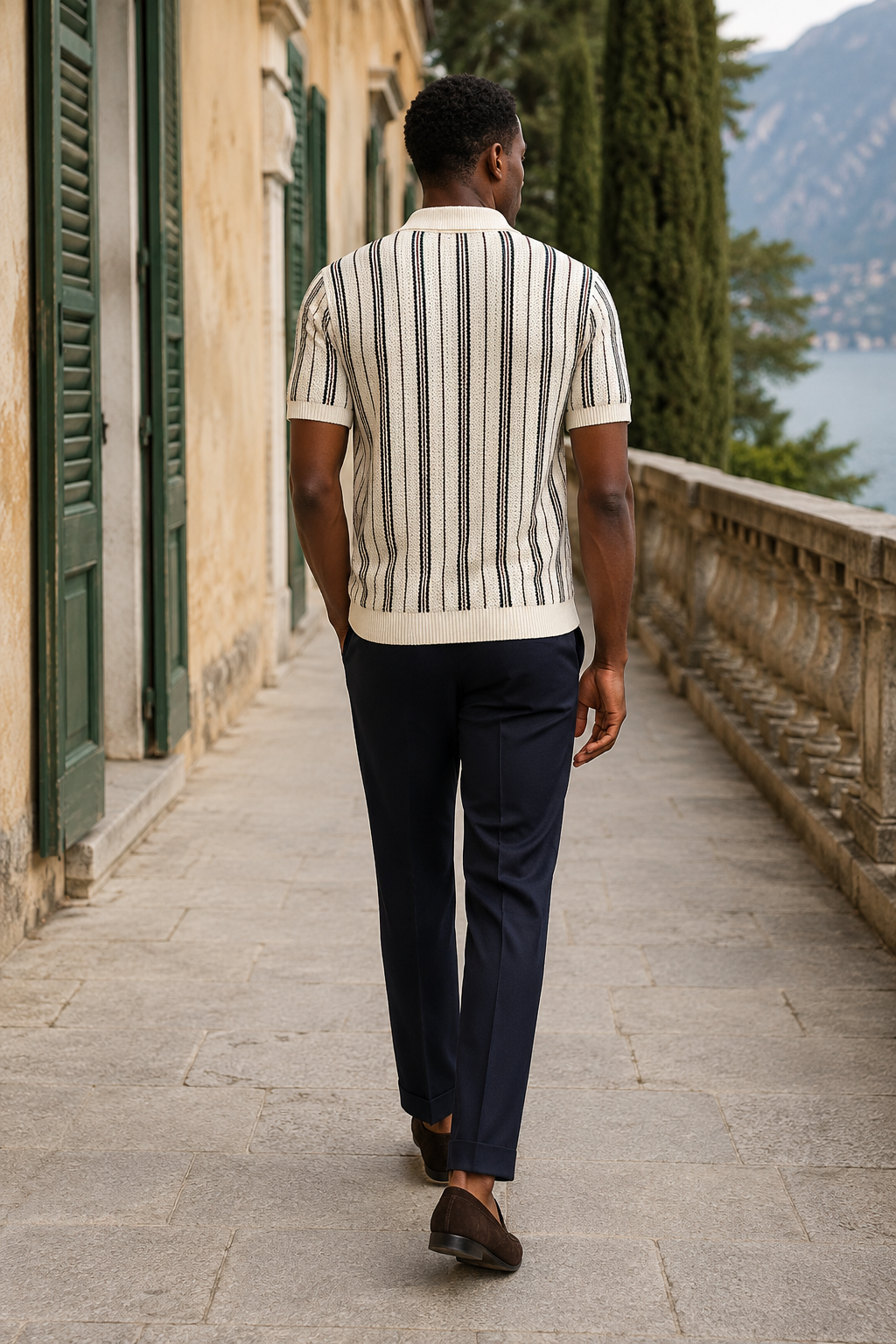 Alessio Zip Polo