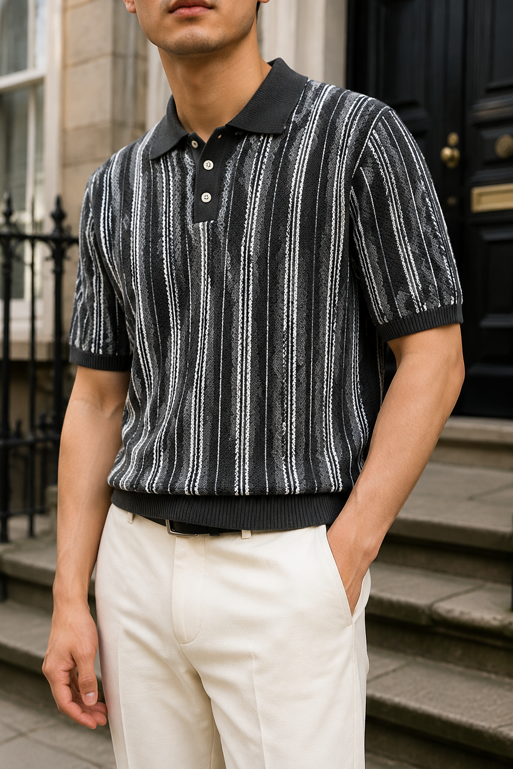 Alessio Zip Polo