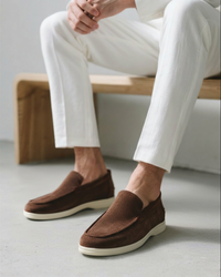 Old Money Suede Loafers